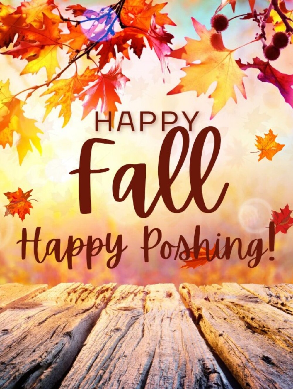Happy FALL And Happy Poshing!